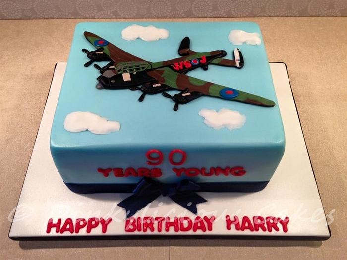 Lancaster Bomber cake