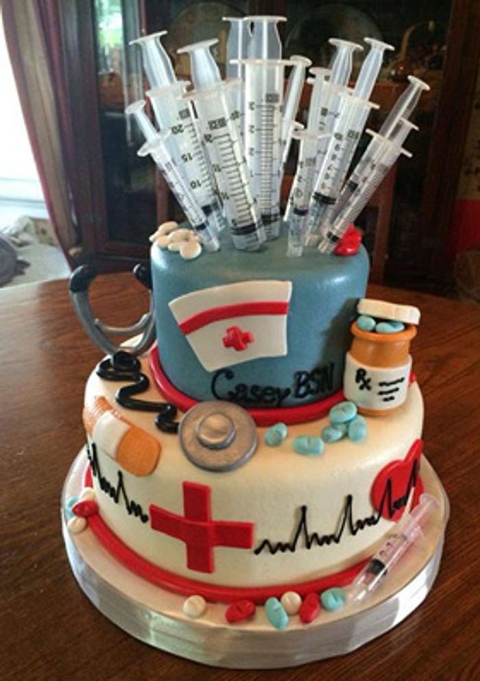 retirement cake