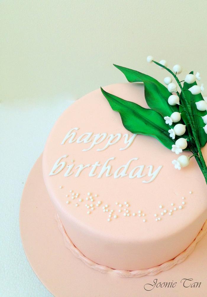 Lily of Valley Cake