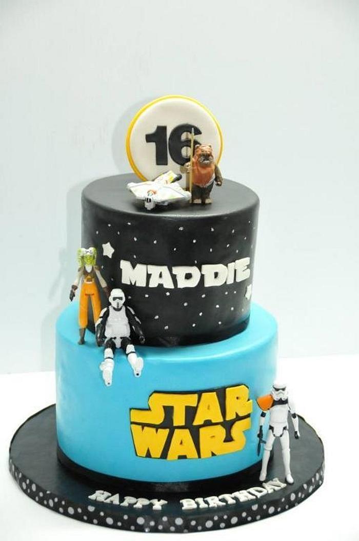 Star Wars Rebels 16th Birthday Cake