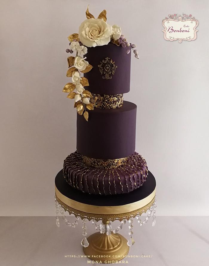 Wedding cake - Decorated Cake by mona ghobara/Bonboni - CakesDecor