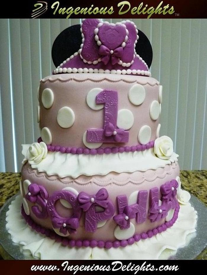 Princess Minnie Cake