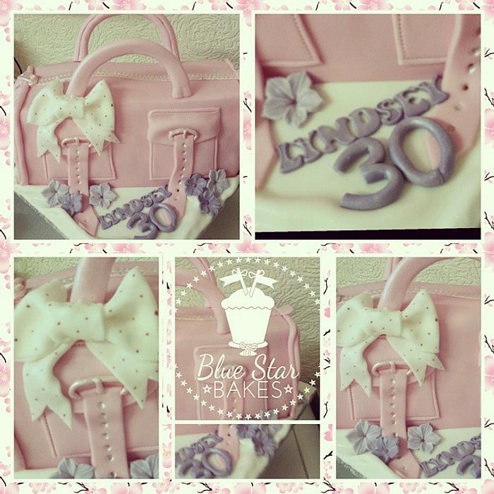 Pink Handbag Birthday Cake
