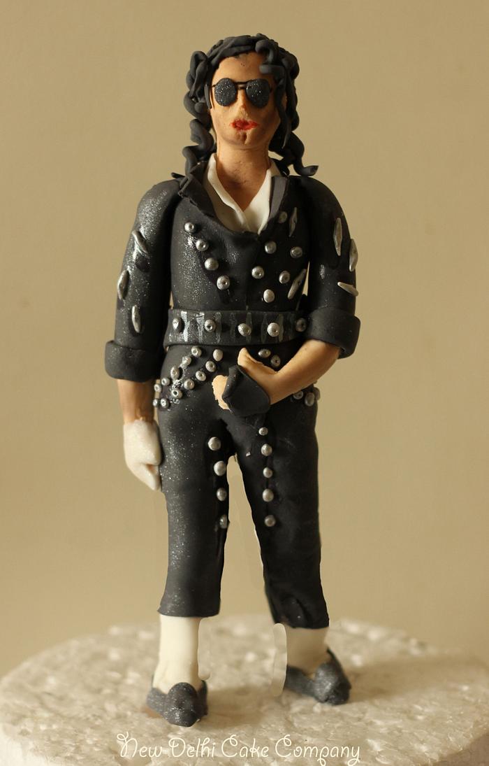 Michael Jackson Cake Topper