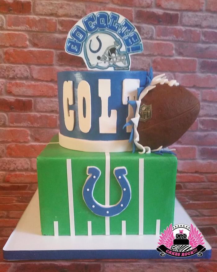 Indianapolis Colts Birthday Cake