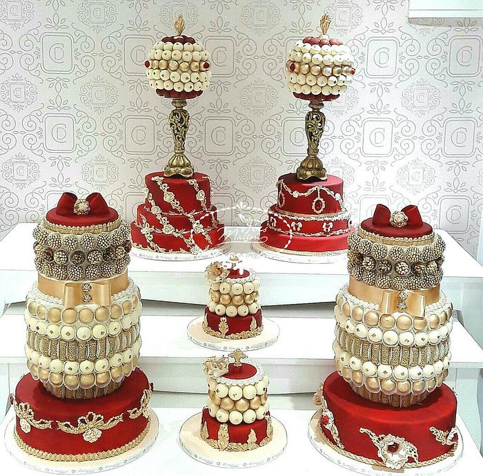 Three Tier Sponge Wedding Cake | Baking Mad