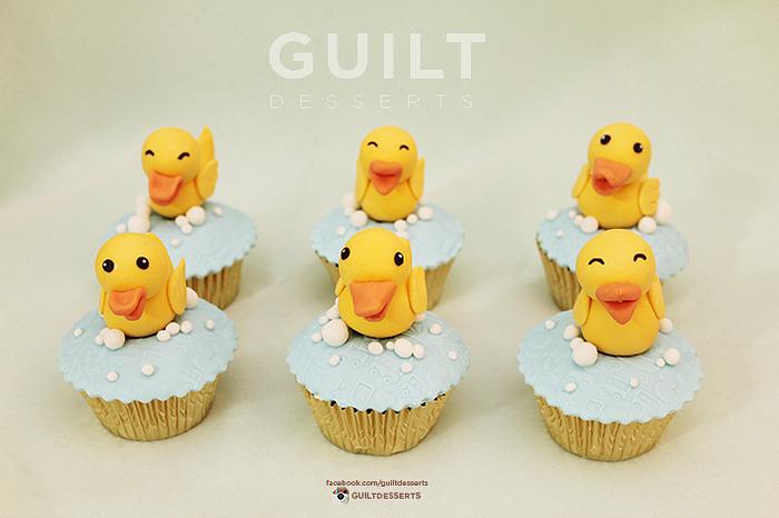 Ducky cupcakes