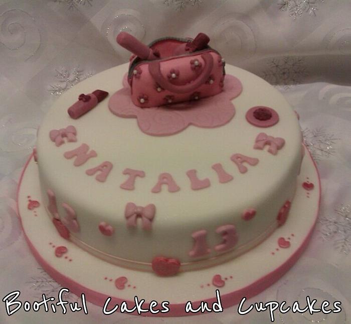 girly cake for 13 yr old