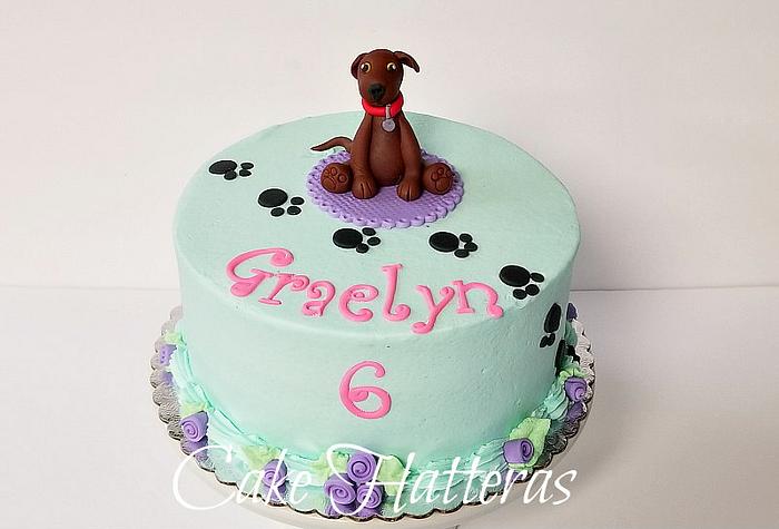Graelyn's Puppy Cake