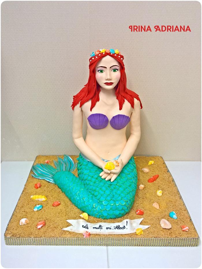 3D Mermaid Cake
