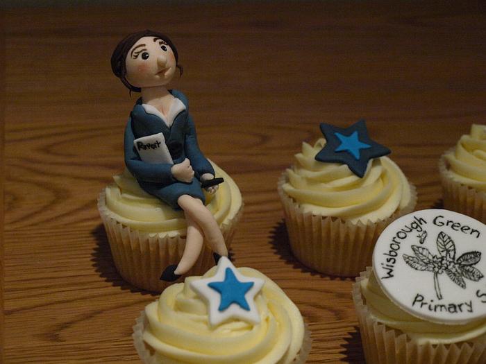 Ofsted Themed Cupcakes 