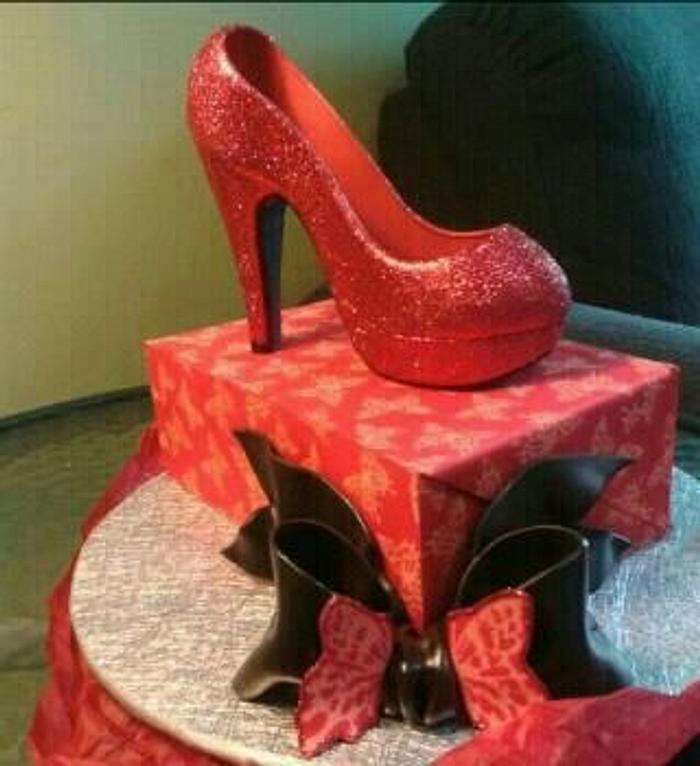 Shoe cake