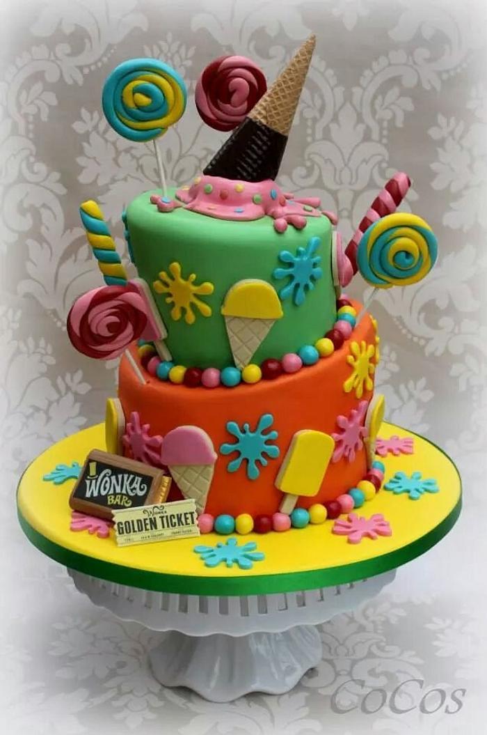 Willy Wonka cake 