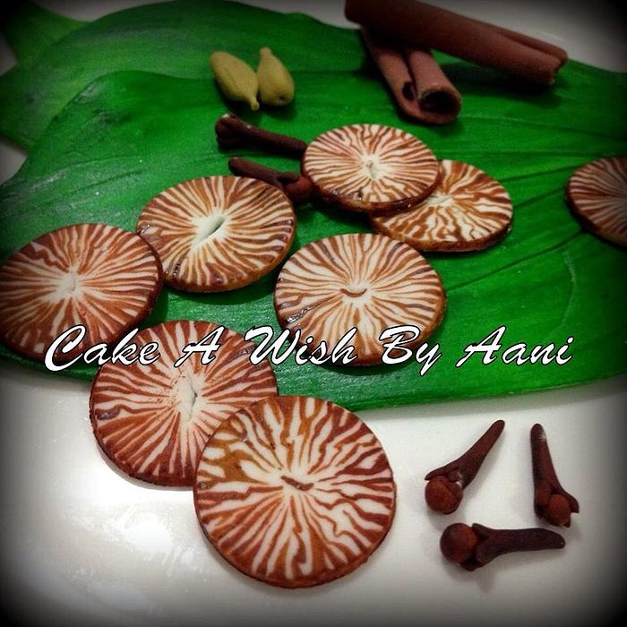 Betel leaf and nuts cake