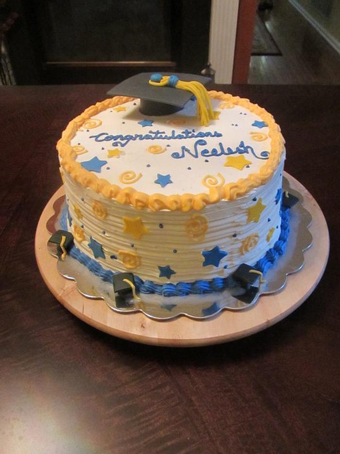 graduation cake