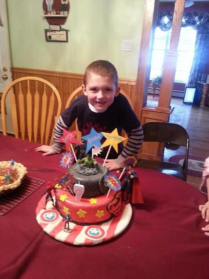 birthday cake for my grandson