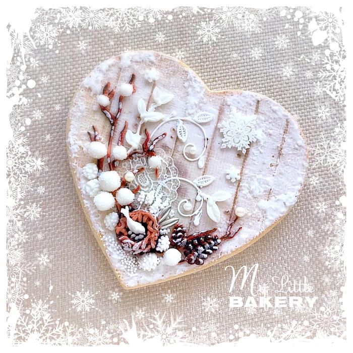 “Winter fairy tale” Cookie Card