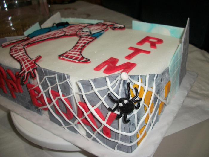 Spiderman Cake