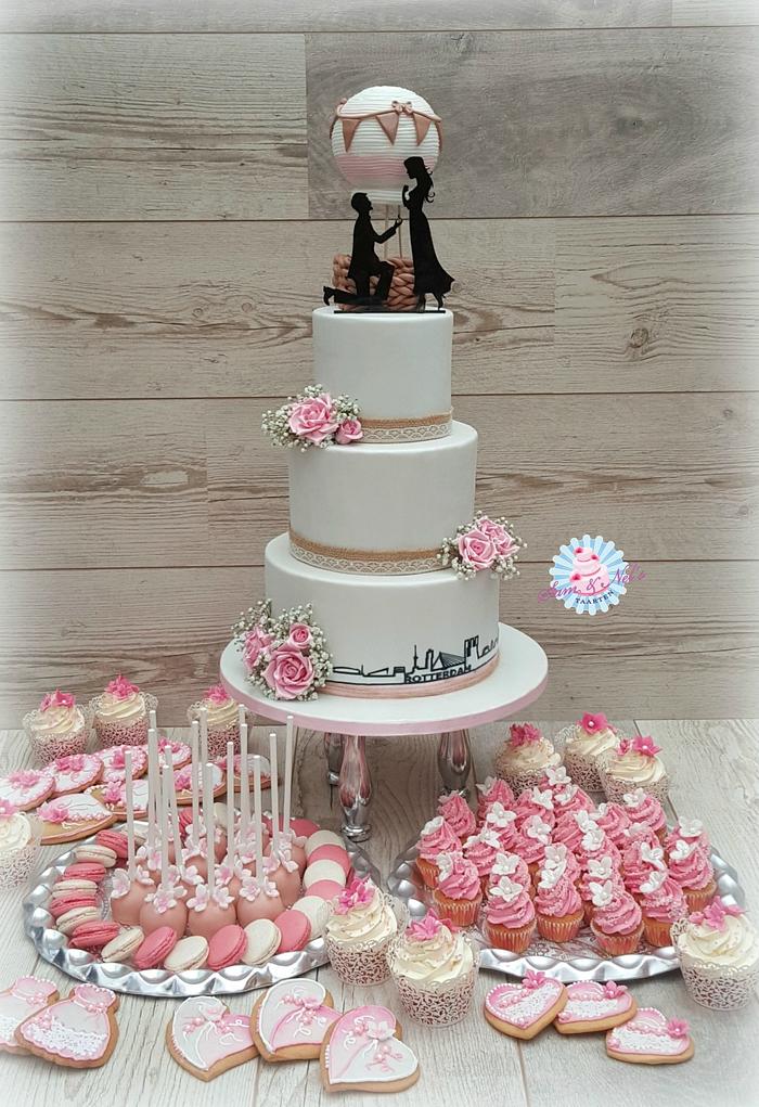 Article Tags Fruit wedding cake