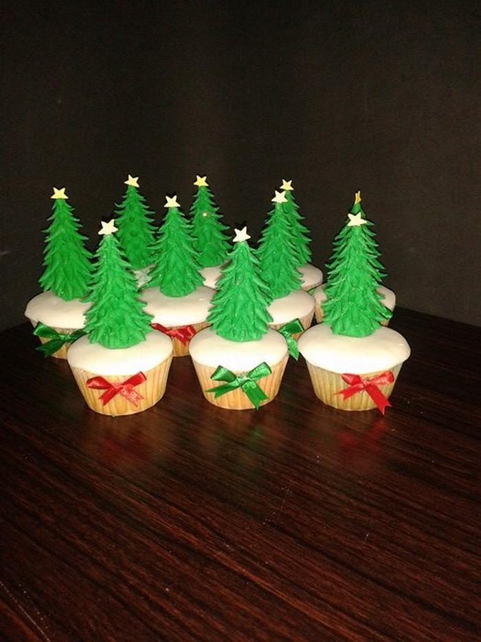 Cristmas cupcake