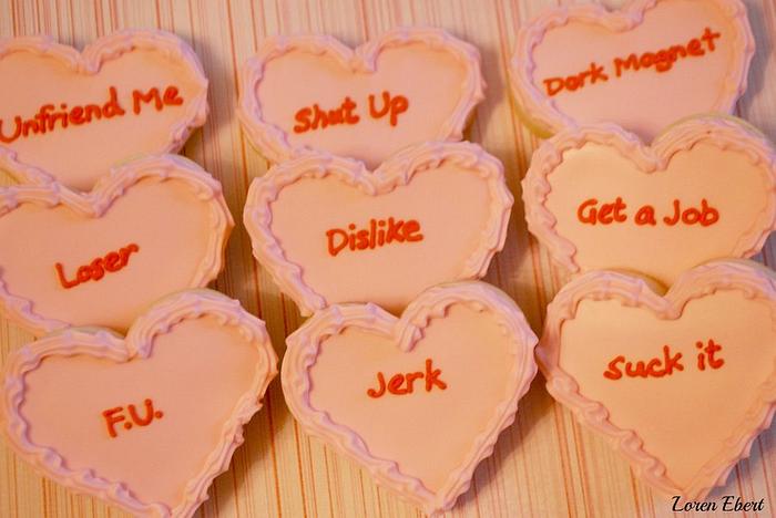 Singles' Awareness Day Cookies!