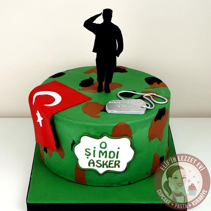 Soldier cake