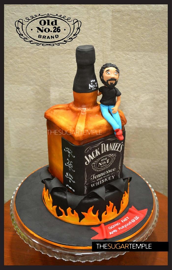 Jack Daniels Whiskey Barrel Cake – Gimme S'more