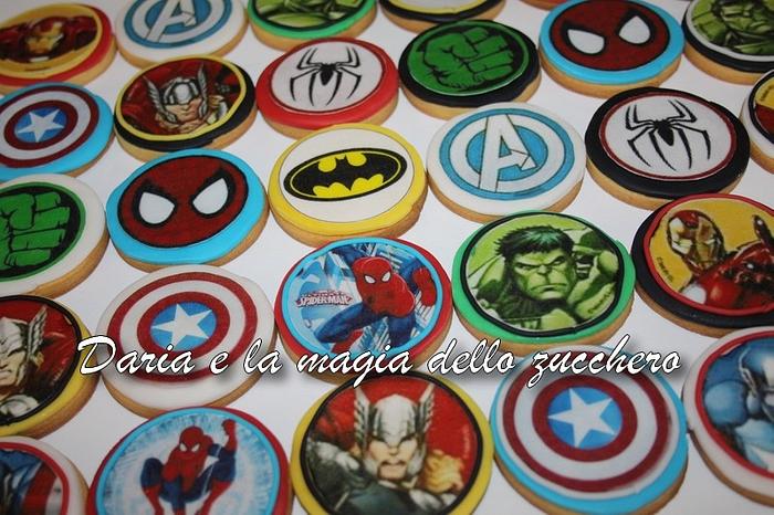 avengers cookies
