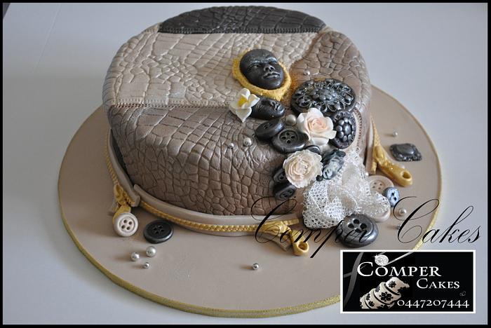 Cake for dress maker ☺