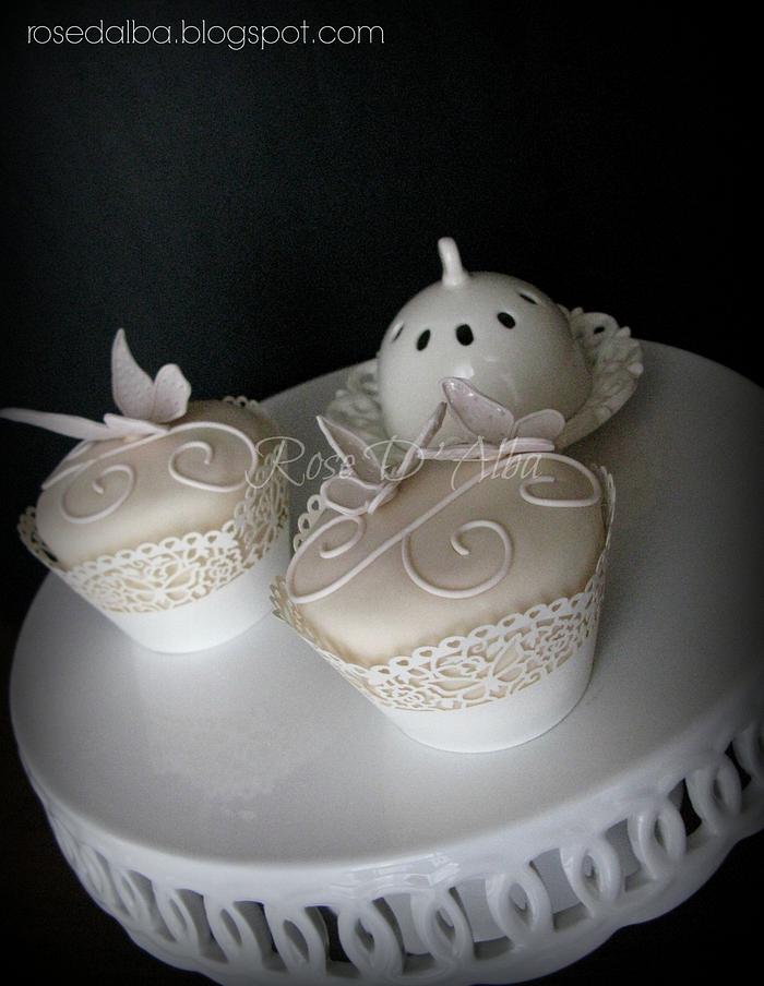 Wedding cup cakes