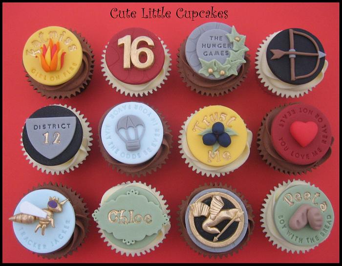 The Hunger Games Cupcakes