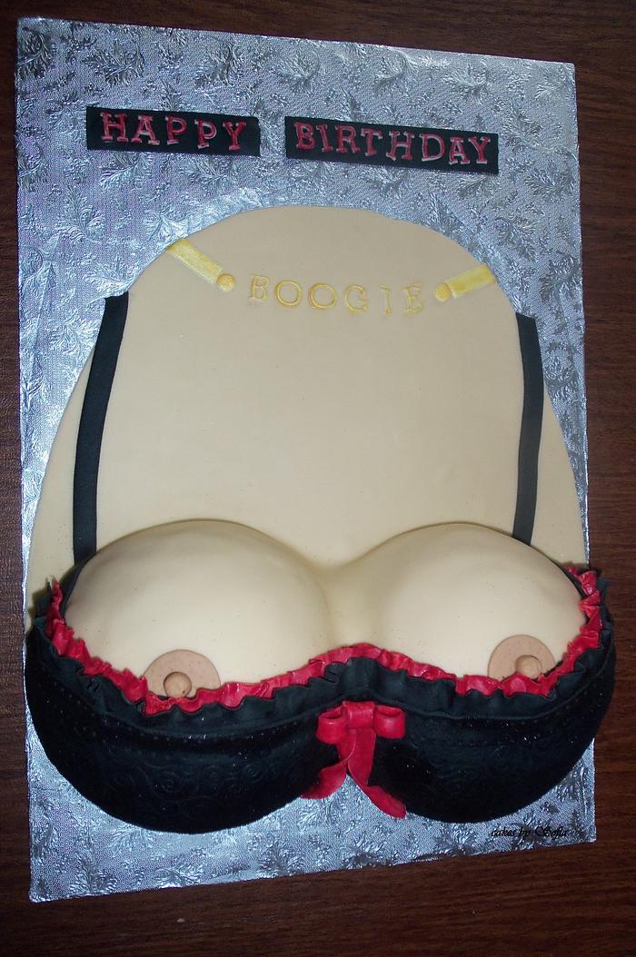 boobie cake 