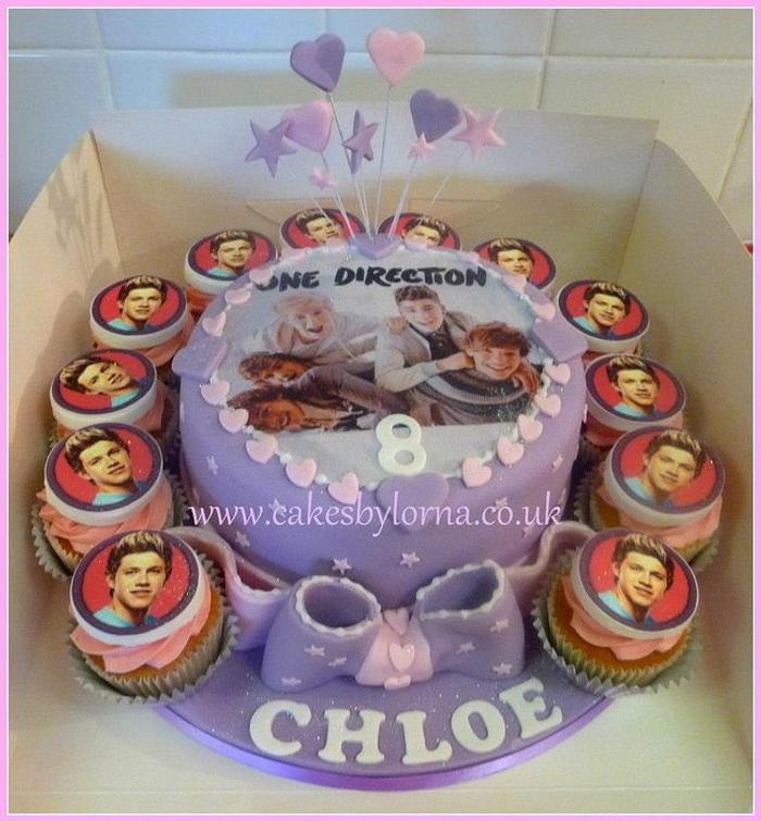 One Direction Girls Birthday Cake