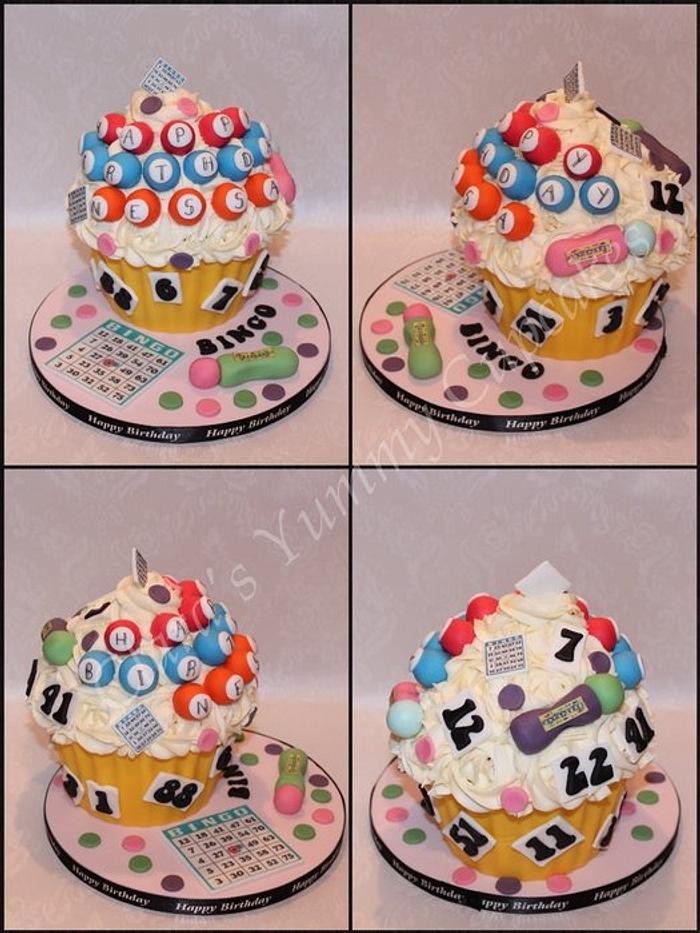 Bingo Giant Cupcake