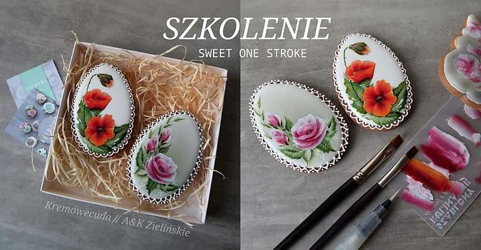 One stroke cookies by Kremowe cuda
