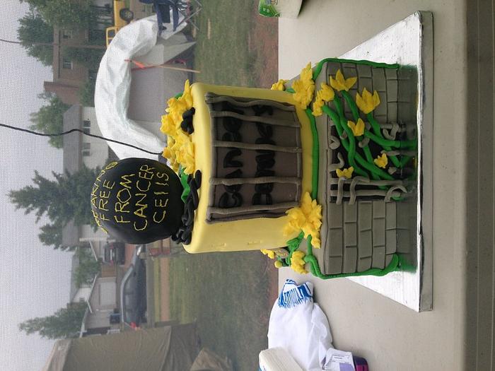 Cancer convicts ( relay for life team cake)