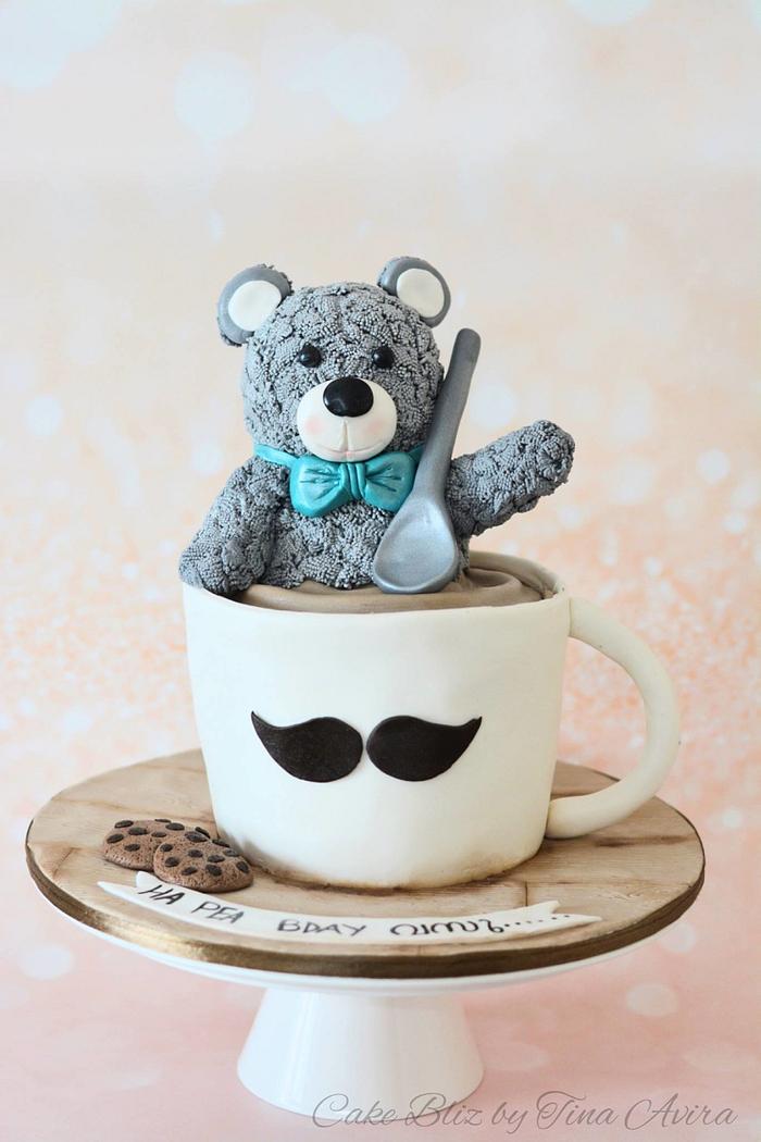 Teddy in a cup!!!