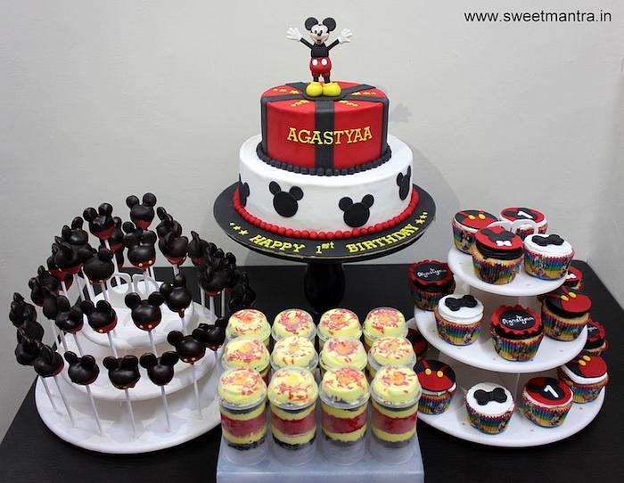 Mickey theme sugar table