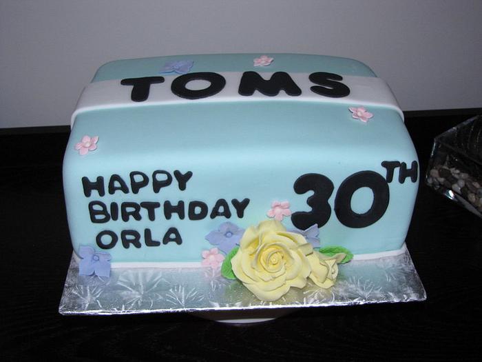 Toms Birthday Cake