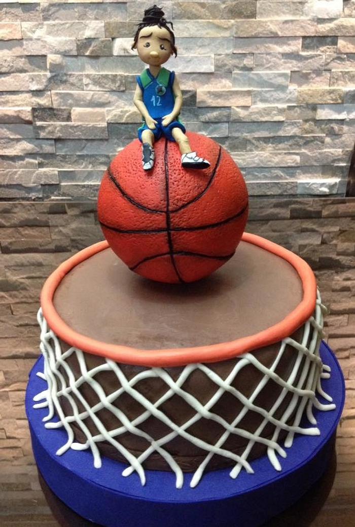 torta de "basketball"