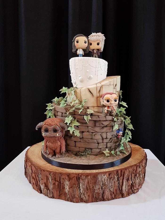 Labyrinth Wedding Cake