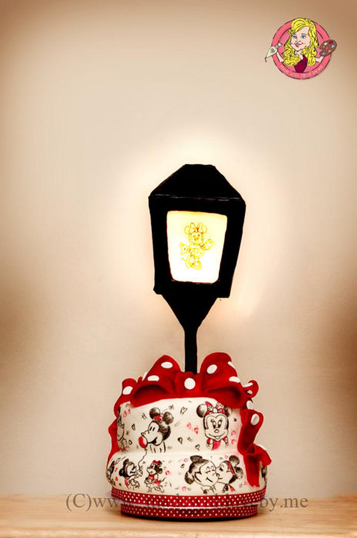 Minnie's Magical Lantern Cake