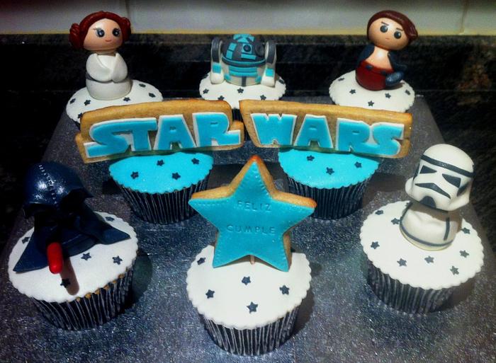 star wars cupcake