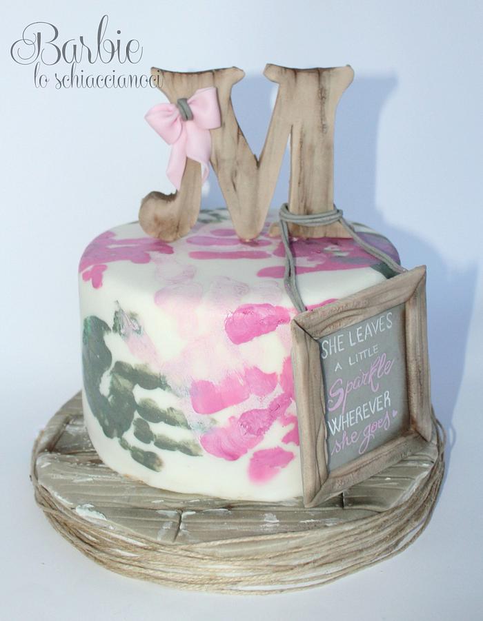 Matilde\' self-decorate BirthdayCake - Decorated Cake by - CakesDecor