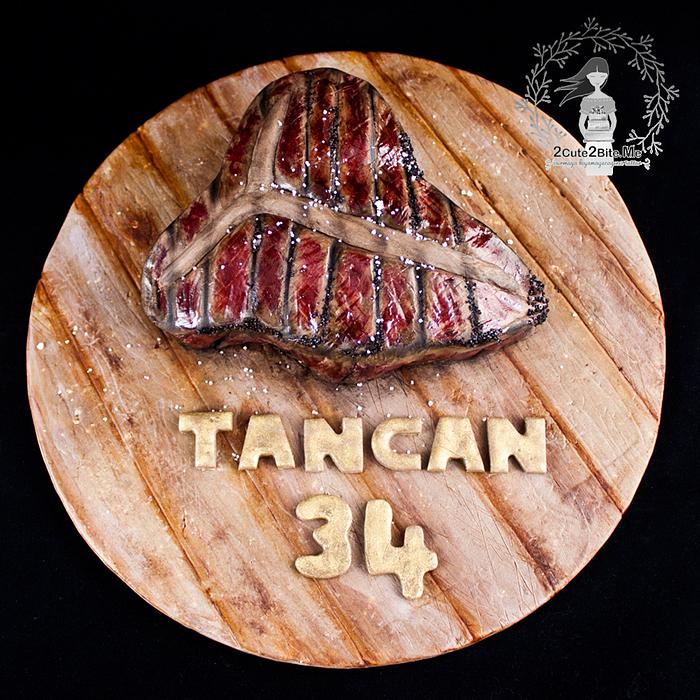 Steak 3D Cake