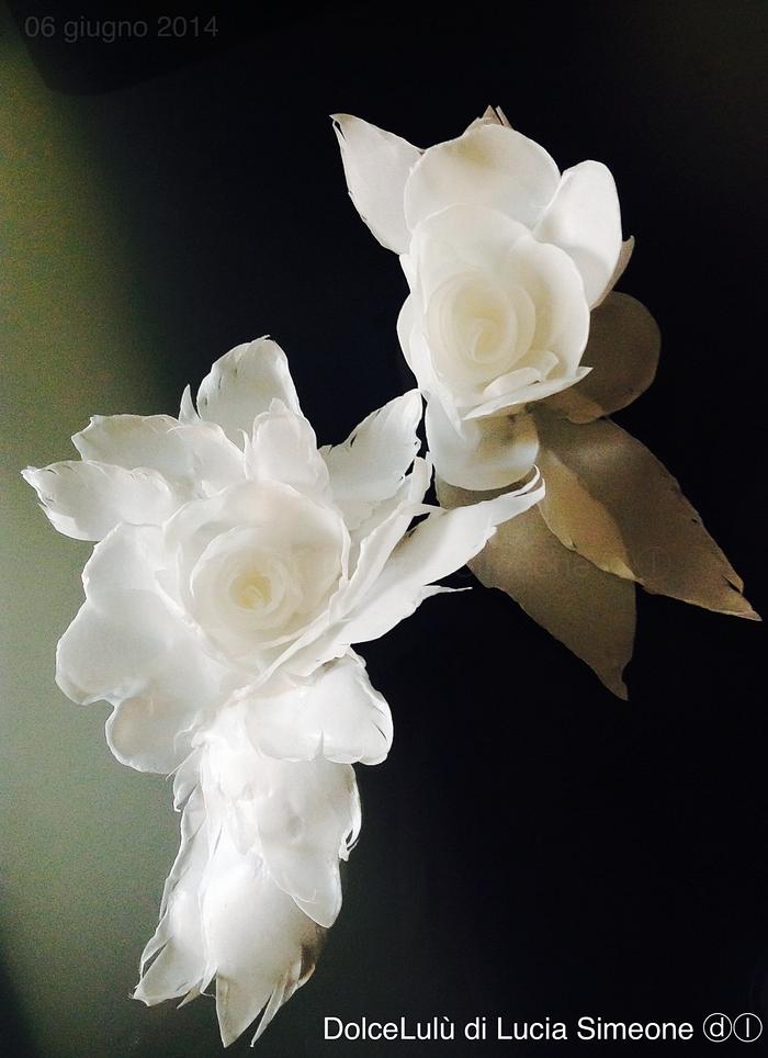 simply wafer paper flower