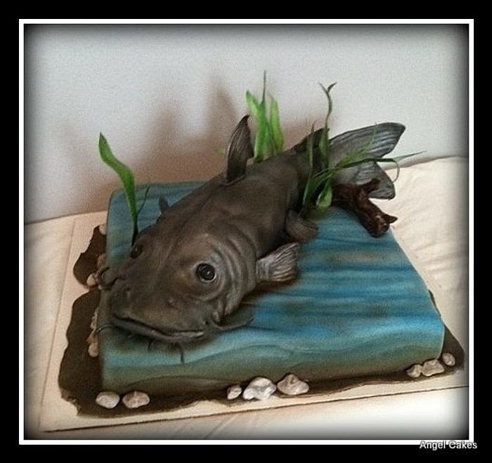 Catfish Birthday Cake