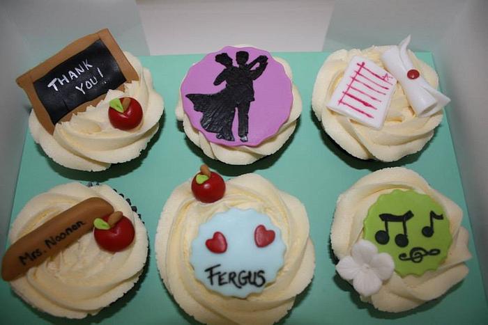 Music Teacher Cupcakes