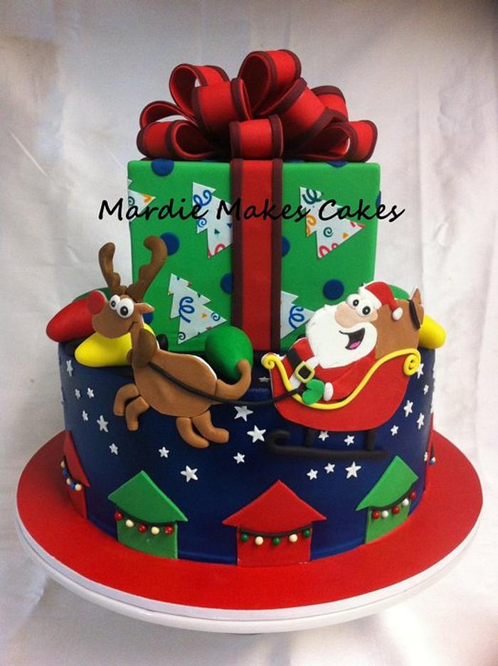 Corporate Christmas Cake