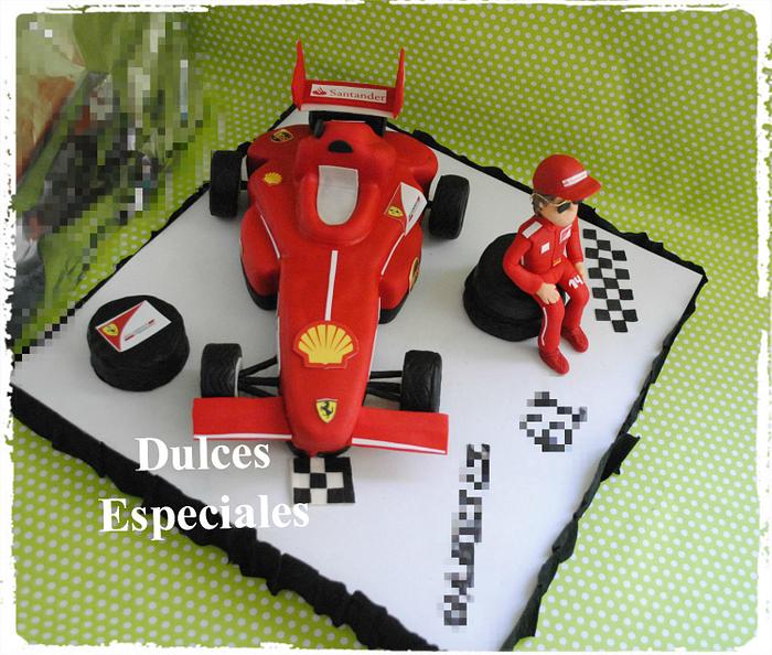 Fern Alonso Ferrari Cake 